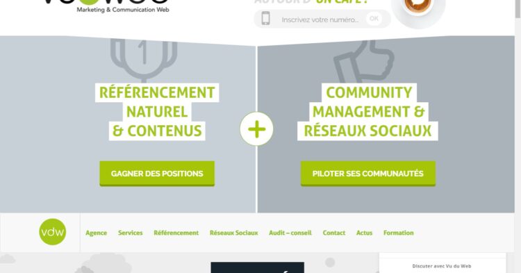 site internet de vu du web